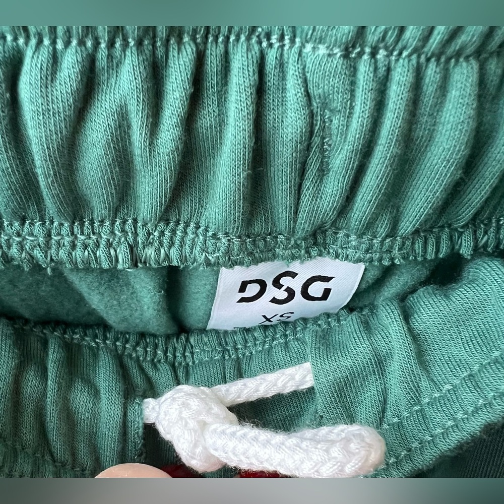 DSG -Green -(Tag says Blue) XS Drawstring/Waistband Sweatpants - Picture 5 of 12
